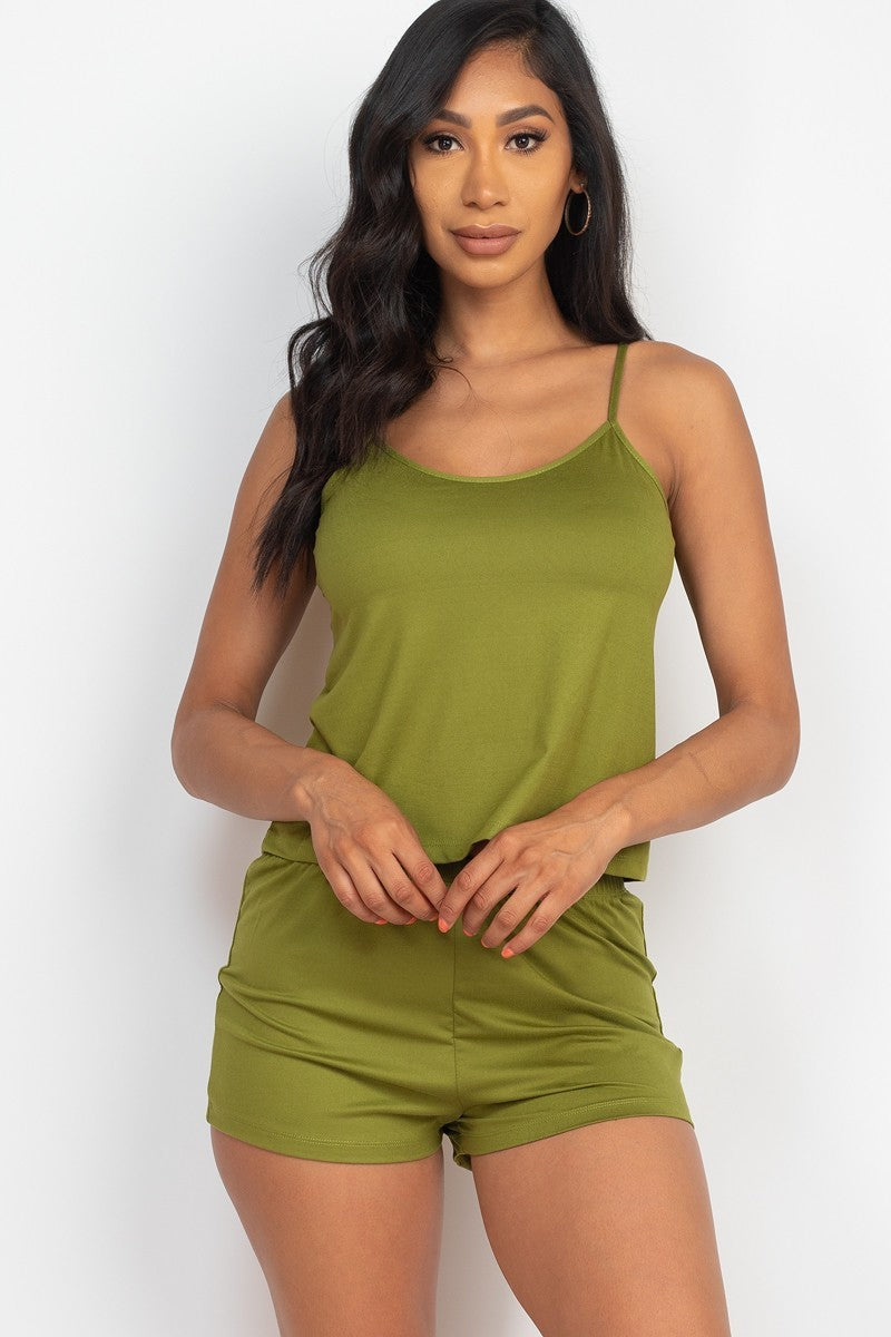 Cami Top & Shorts Set Cami Top & Shorts Set - kats closet1