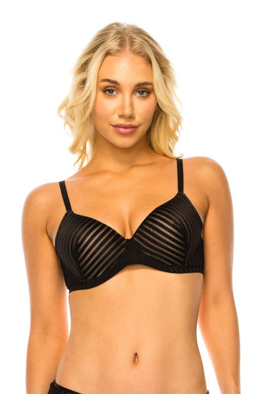 Stripe Lace Bra Stripe Lace Bra - kats closet1